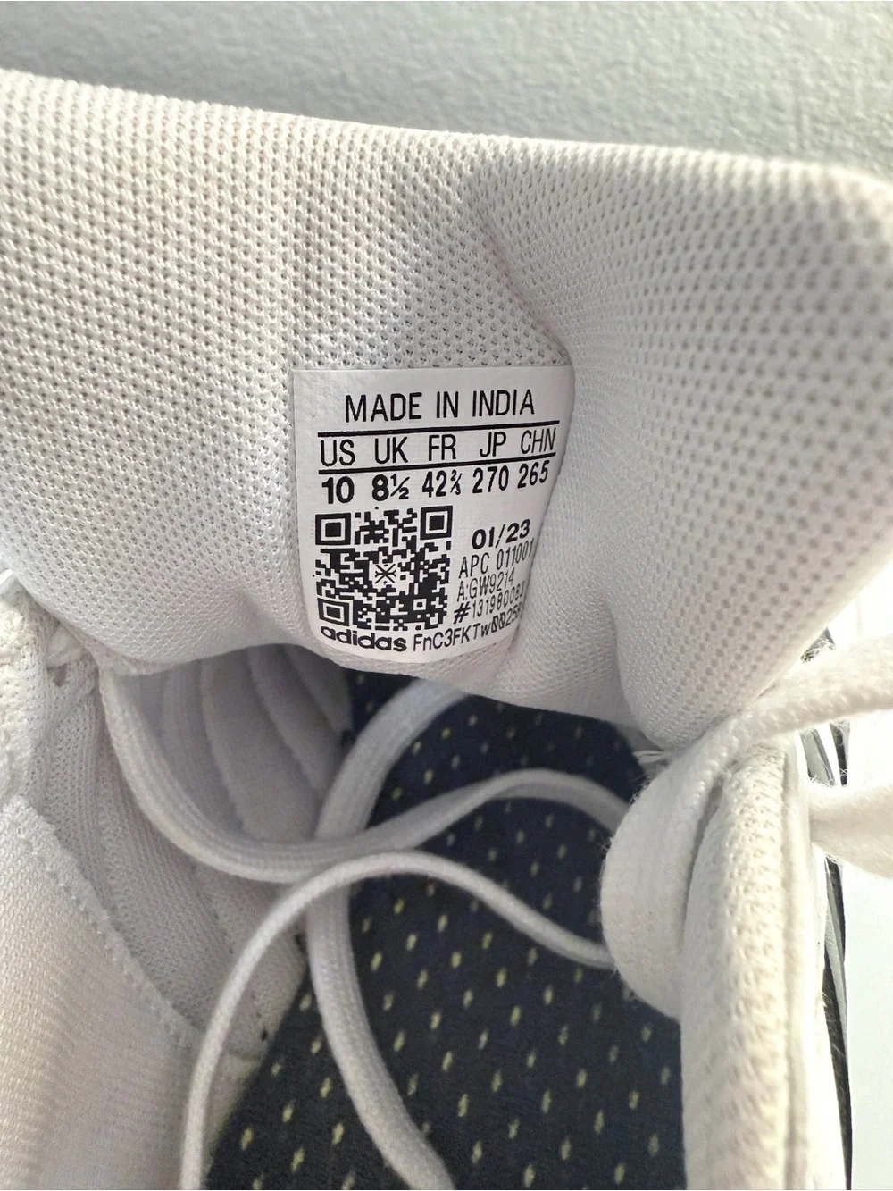 adidas Grand Court 2.0 White with Black Stripes